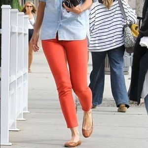 Elie Tahari Skinny Zip Hem Jeans